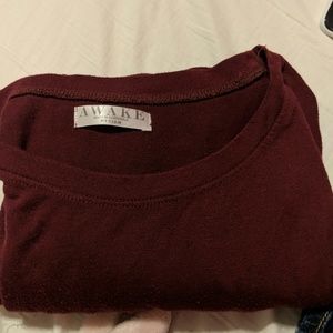 Maroon shirt